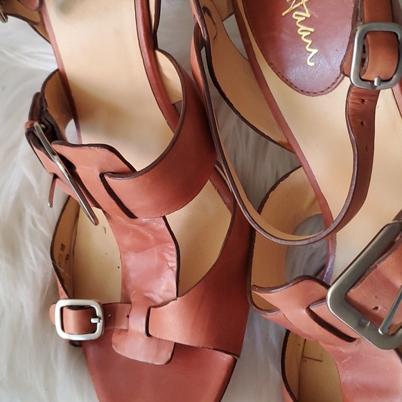 Cole haan brown open toe leather sandals Size 9B - Picture 13 of 16
